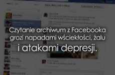 Czytanie archiwum z Facebooka