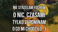 Nie strzelam fochów, tylko ... :)