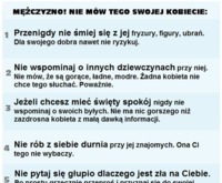 9 rzeczy, których mężczyzna nie powinien nigdy mówić swojej kobiecie! ;)