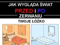 Zobacz jak wygląa świat przed i po zerwaniu z ukochaną osobą...