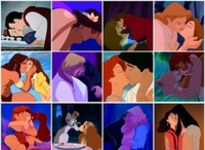 Pocałunki Disneya