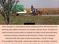 NIESAMOWITE! 73-latek chciał odbyć swoją podróż... KOSIARKĄ! Miał do pokonania 400 km. Udało mu się?