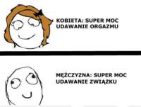 Super moce w udawaniu orgazmu ;)