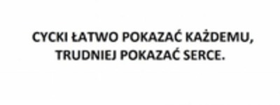 Trudniej pokazać serce.