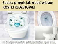 Zobacz przepis jak zrobić własne KOSTKI KLOZETOWE!