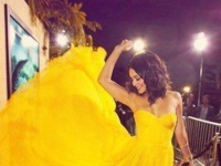 Bajeczna żółta suknia!
