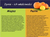 Dynie i ich właściwości :)