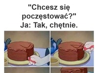 Będziesz jadł ten ostatni kawałek?