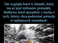 Tak wygląda hotel w Islandii, który ma aż pięć milionów gwiazdek!