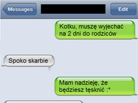 Musi wyjechać na 2 dni do rodziców! ZOBACZ co dopisał jej maż HAHA dobre