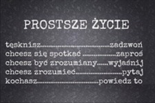 Prostsze życie jeśli...