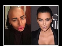 TO już PRZESADA! Ten chłopak upodabnia się do Kim Kardashian! OKROPNE