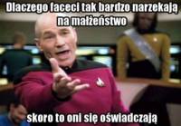 Dlaczego faceci tak bardzo narzekają na małżeństwo? ZOBACZ odpowiedź :D