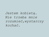 Jestem kobietą