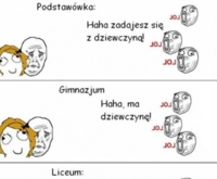 Jaka jest różnica mając dziewczynę w podstawówce, gimnazjum, liceum - coś w tym jest!