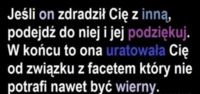 Jeżeli on cię zdradził...