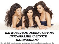 Ile kosztuje reklama na Instagramie u sióstr Kardashian?