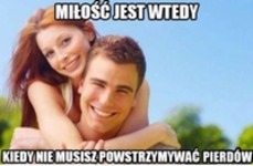 Miłość jest wtedy, kiedy...