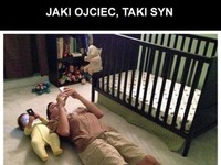 Jaki ojciec taki syn, zobacz galerię, haha