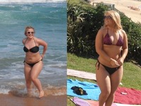 Straciła 35 kilo w 10 miesięcy! Zobacz zdjęcia PRZED i PO! Robi wrażenie!