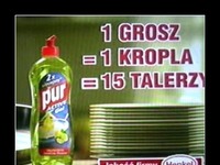 1 grosz = 1 kropla = 15 talerzy... To się nie sprawdza!