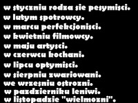 Zobacz, w którym miesiącu się urodziłas i sprawdź jaka jesteś! Dobra zabawa ;D