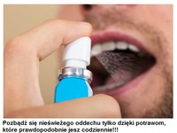 Pozbądź się nieświeżego oddechu dzięki potrawom, które prawdopodobnie jesz codziennie!