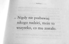 Nigdy nie pozbawiaj