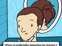 Włosy na podbródku pojawiają się również u kobiet. Mogą sygnalizować choroby...