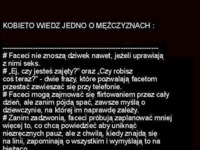 Kobieto wiedz jedno o mężczyznach - przeczytaj koniecznie! ;)