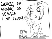 Chodzę od miesiąca i nie chudnę