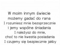 W moim innym świecie