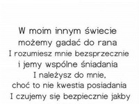 W moim innym świecie