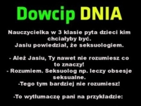 Mega dowcip o jasiu...