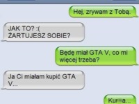 Zerwał z dziewczyną bo kupi sobie GTA5. jednak popełnił mega błąd. zobacz koniecznie jaki!