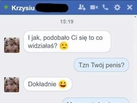 Hahaha ale mu dowaliła! Delikatnie ale dosadnie :D