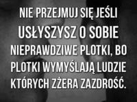 Jeśli usłyszysz plotki...