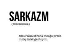 Sarkazm ;)