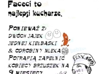 Faceci to najlepsi kucharze, bo...