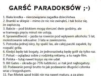 Garść paradoksów ;D MOCNE!