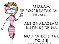 Miałam posprzątać