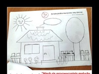 Nauczycielka w zerówce dała dziecku za ten rysunek niską ocenę i kazała się przyzwyczajać, bo potem będzie tylko gorzej