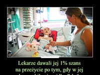 Lekarze dawali jej 1% szans na przeżycie... Właśnie wybudzono ją ze śpiączki!