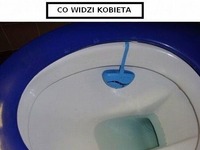 Co widzi kobieta VS co widzi mężczyzna w TOALECIE, haha to prawda!