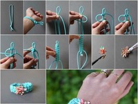 Efektowne bransoletki DIY