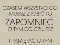 Czasem wszystko co...