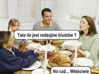 Rodzaje biustów i ptaszków - rozmowa przy śniadaniu :D