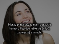 Muszę przyznać że ...