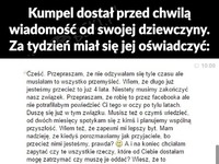 BIEDAK! Za tydzień miał się OŚWIADCZYĆ swojej DZIEWCZYNIE a ona wysłała mu tą WIADOMOŚĆ!