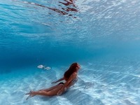 Idealne ujęcie pod wodą